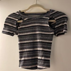 Urban Outfitters cut out crop top